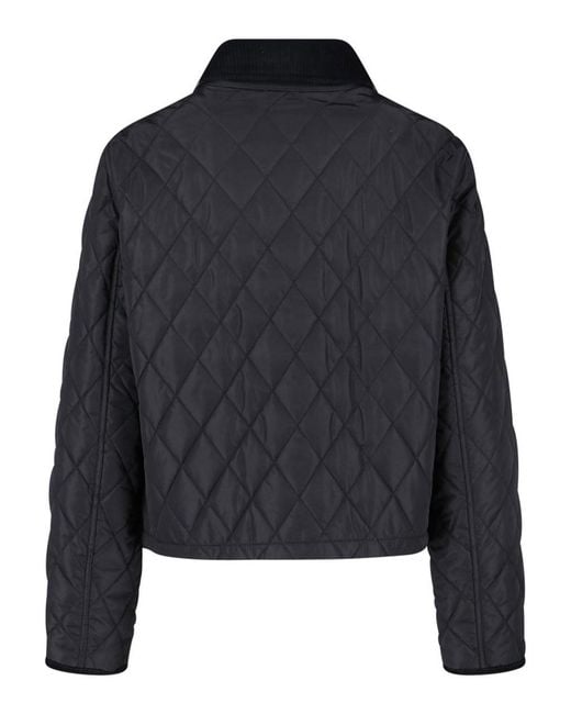 Burberry Black Cropped Jacket
