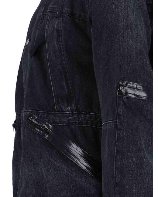 Sacai Blue Giacca for men