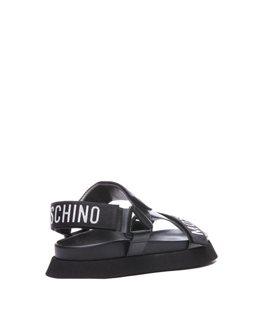 Moschino White Sandals