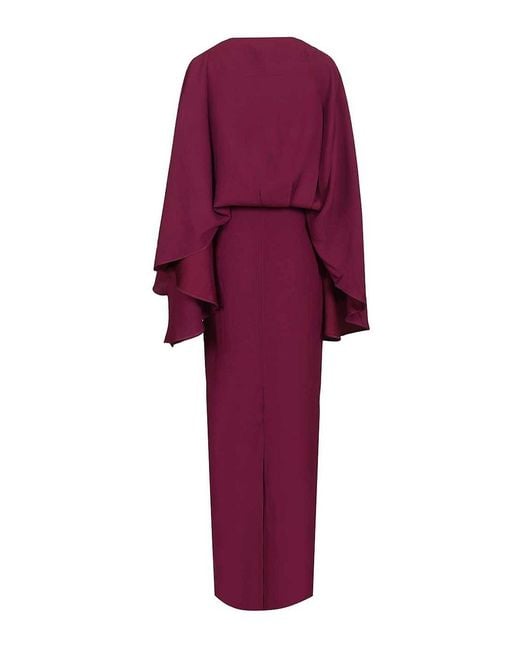 Taller Marmo Purple Eolia Dress