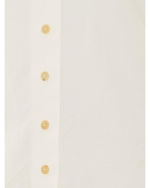 Khaite White Ivy Top Shirt