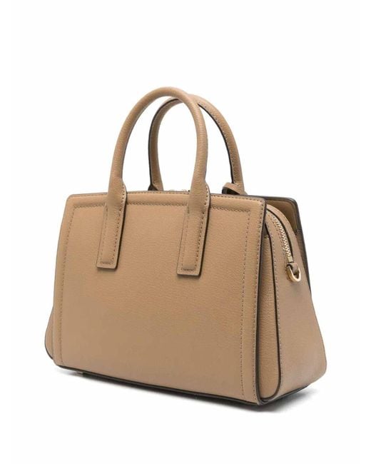 Michael Kors Natural Laila Small Satchel Bag