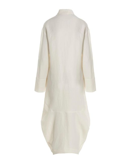 BALOSSA White Semira Maxi Dress