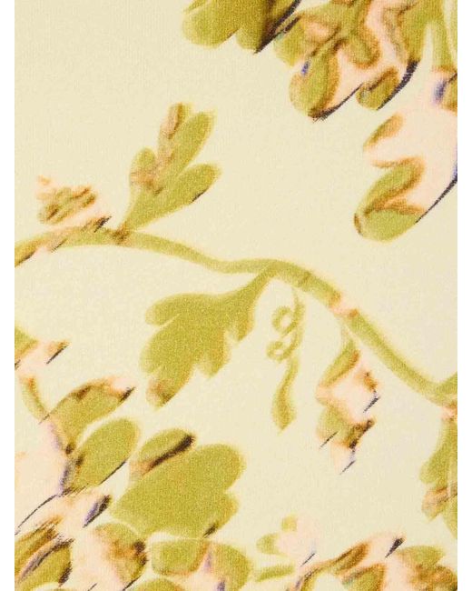 LaDoubleJ Yellow La Scala Tee (With Feathers)