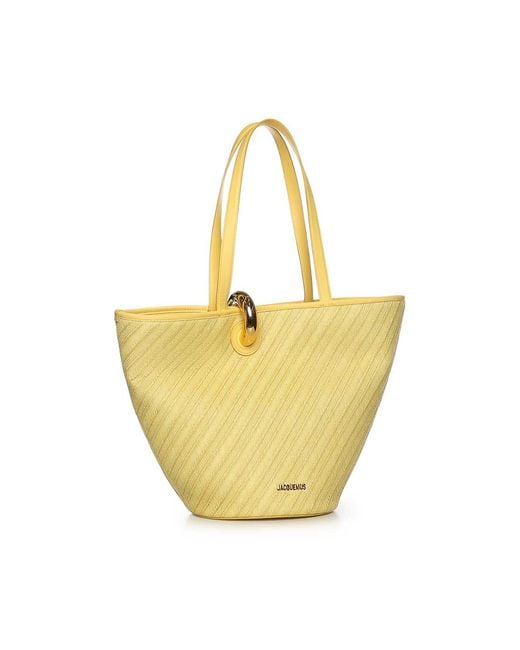Jacquemus Metallic Le Bambola Cotton Bag