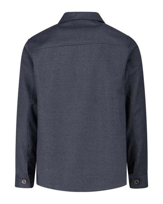 Camicia di Cruna in Blue da Uomo