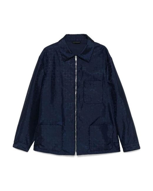 Givenchy Blue Overshirt for men
