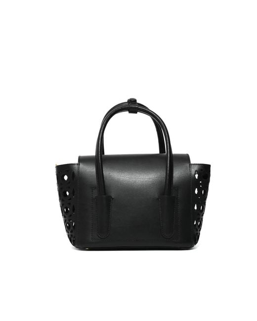 Coccinelle Black Beat Double Monogram Small Bag