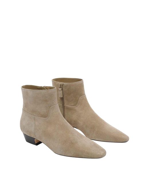 Stuart Weitzman Brown Stassi Booties
