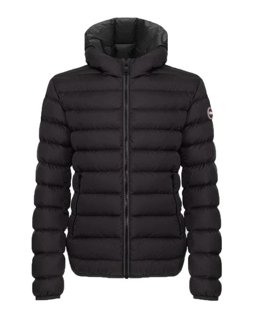 Colmar Black E-Concrete Padded Jacket for men