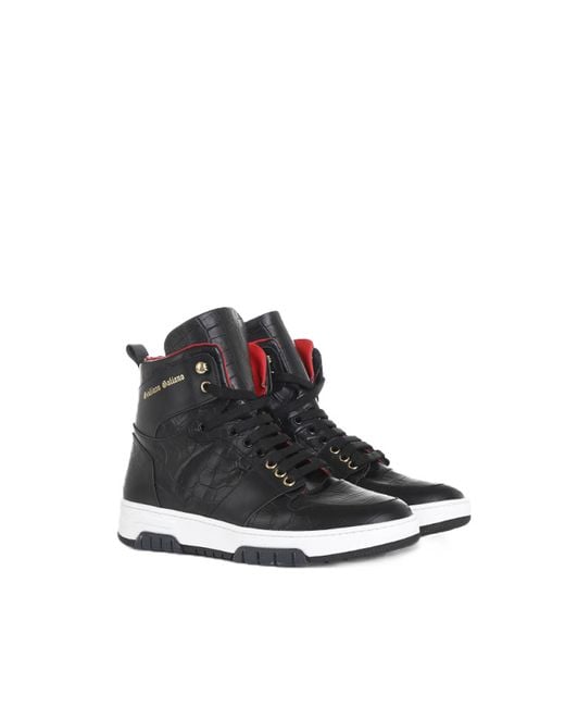 Giuliano Galiano Black Legend High Sneakers for men