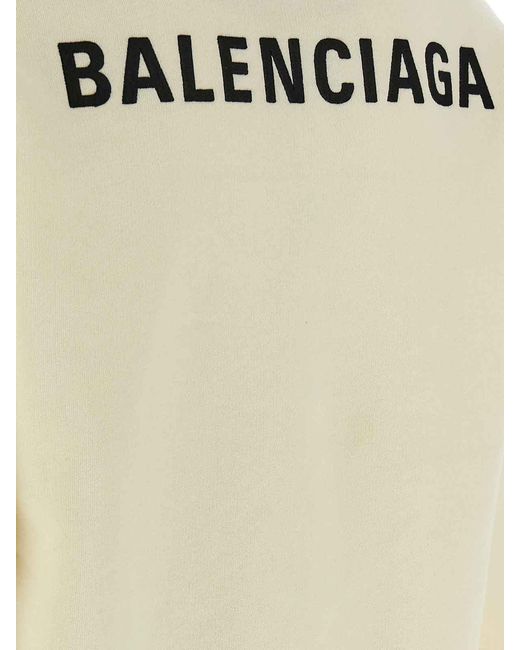 Balenciaga White Hoodie