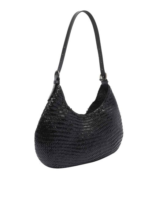 Dragon Diffusion Black Luna Mezza Shoulder Bag