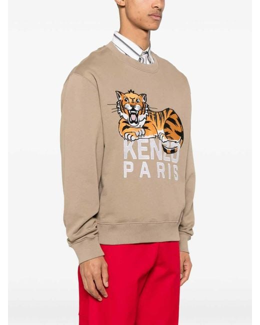 KENZO White Sweatshirt for men