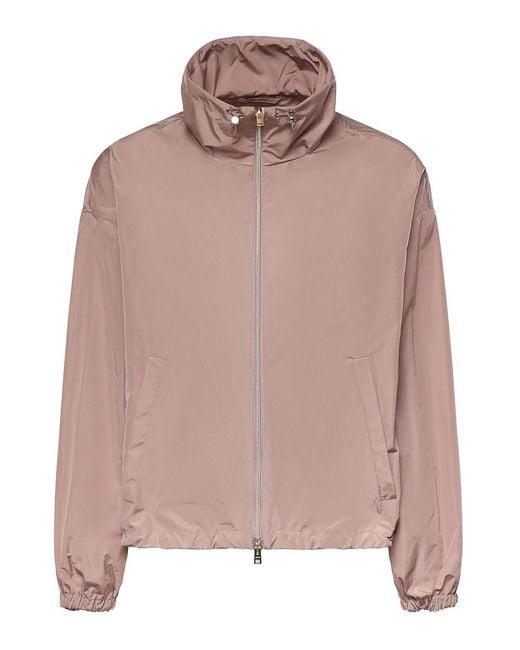 Herno Pink New Techno Taffeta Jacket