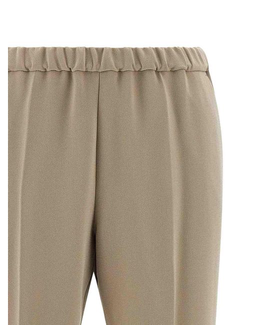Alberto Biani Natural Fall Pants