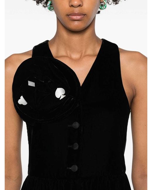 Emporio Armani Black Midi Dress