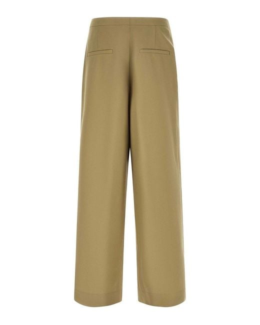 Dries Van Noten Green Preaches Bis Pants for men