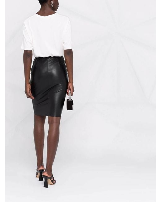 Wolford Black Jenna Midi Skirt
