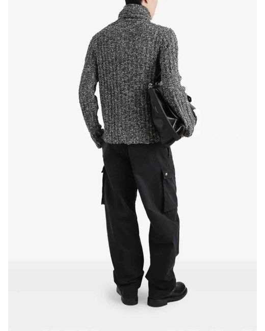 Dolce & Gabbana Gray Dolce & Gabbana Knitwear for men