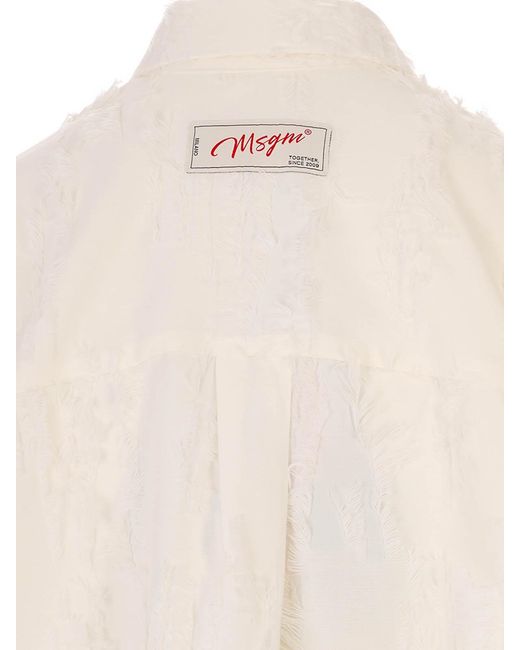 MSGM White Shirt