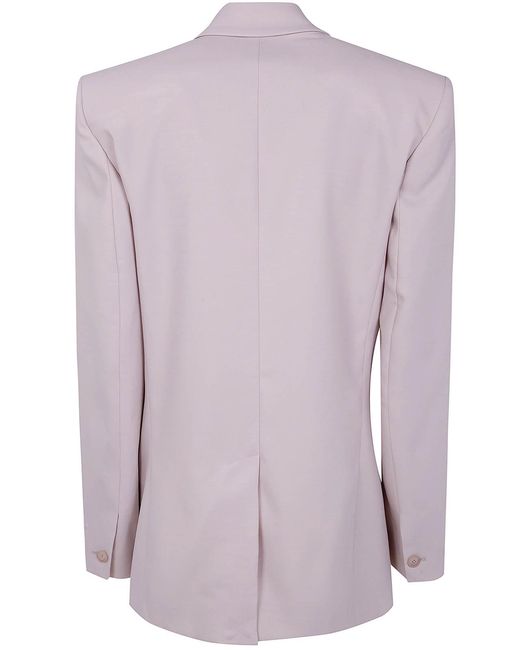 Frankie Shop Purple Monterey Structured Blazer