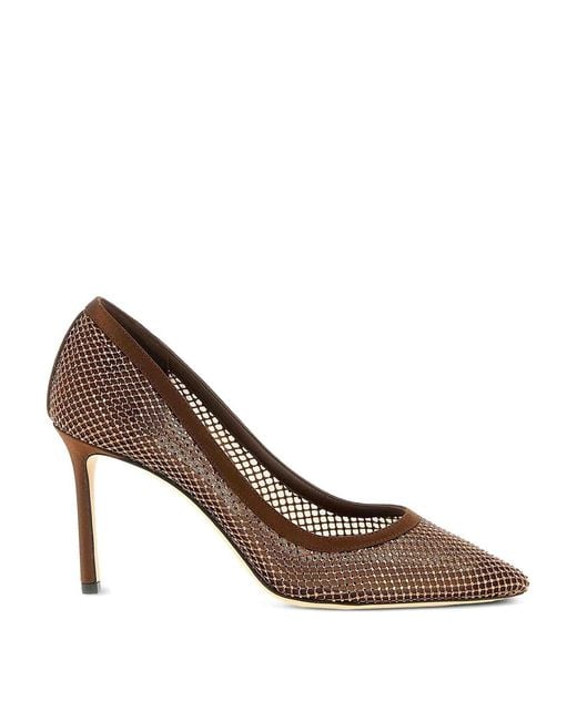 Jimmy Choo Brown Romy Pumps