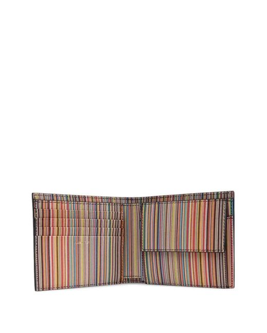 Paul Smith Black Wallet Billfold Coin for men