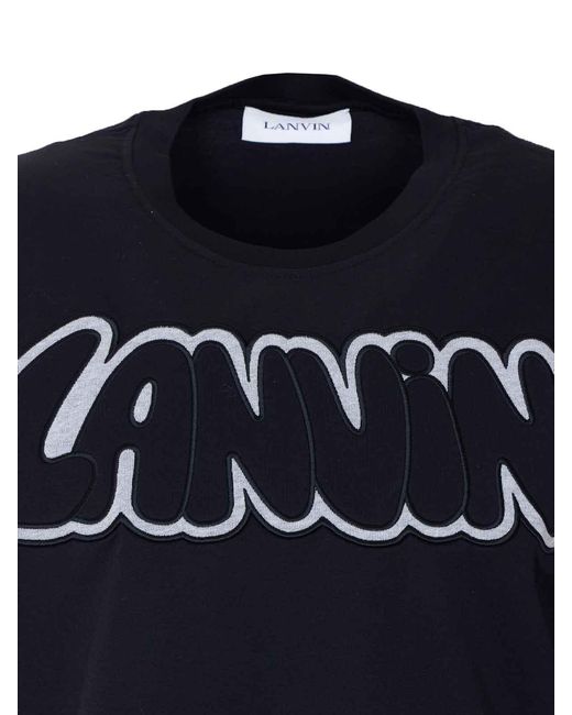 Lanvin Blue T-Shirt for men