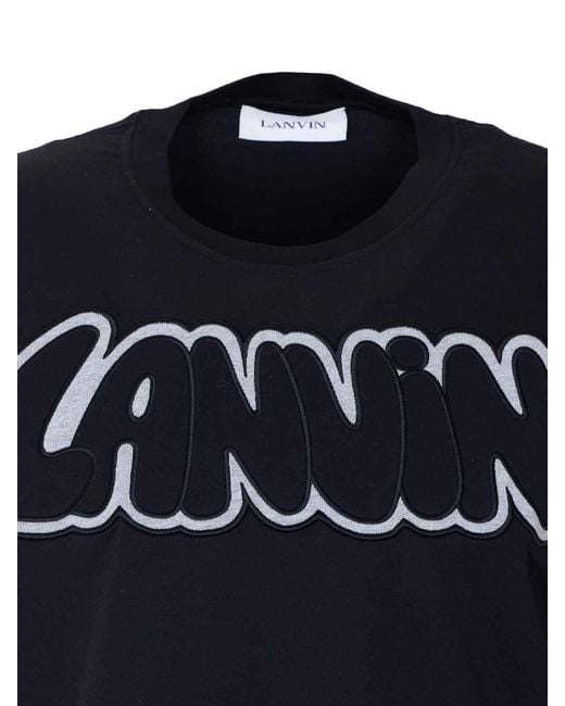 Lanvin Blue T-Shirt for men