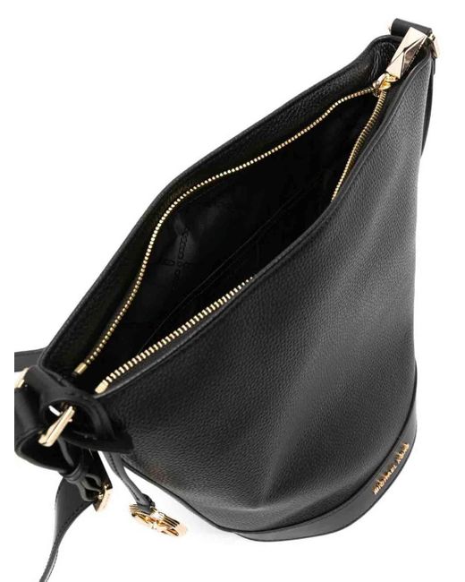 Michael Kors Black Medium Bucket Bag