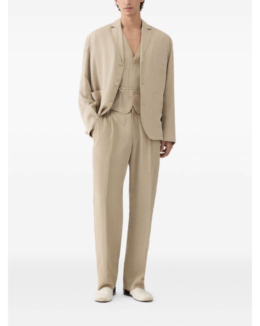 Jacquemus Natural Pants for men