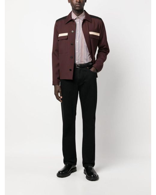 Paul Smith Pink Striped Shirt for men