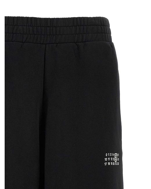 MM6 by Maison Margiela Black Joggers
