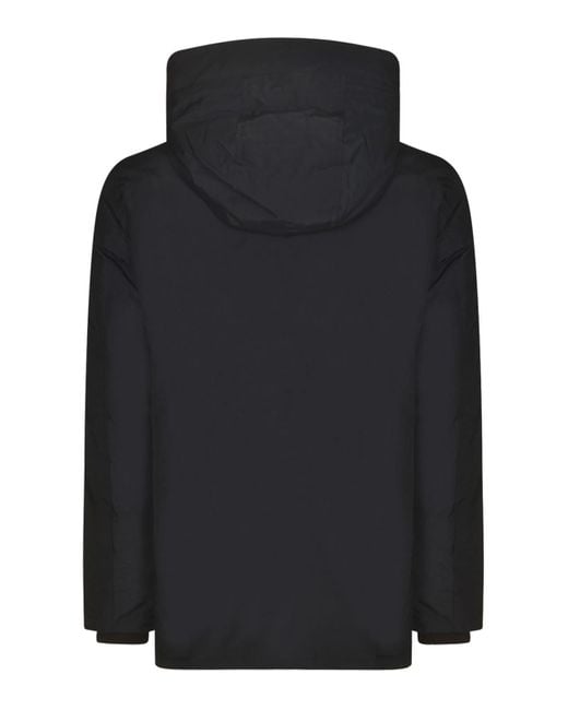 Woolrich Black Coats for men
