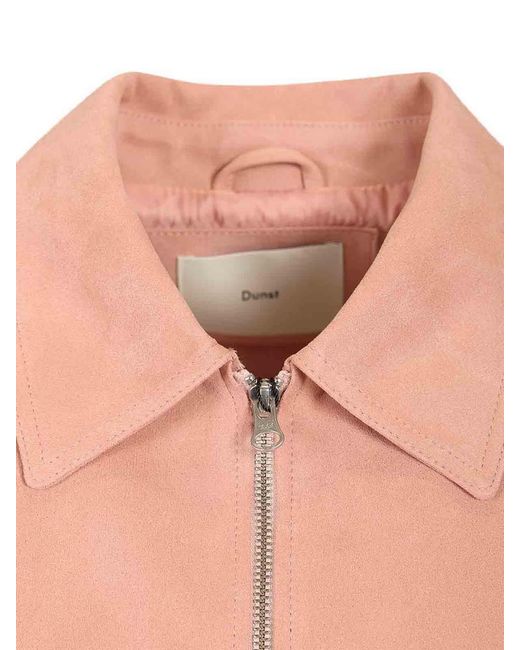 DUNST Pink Jacket With Collar