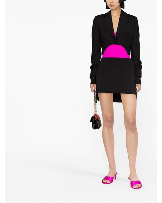 Off-White c/o Virgil Abloh Black High-Low Blazer