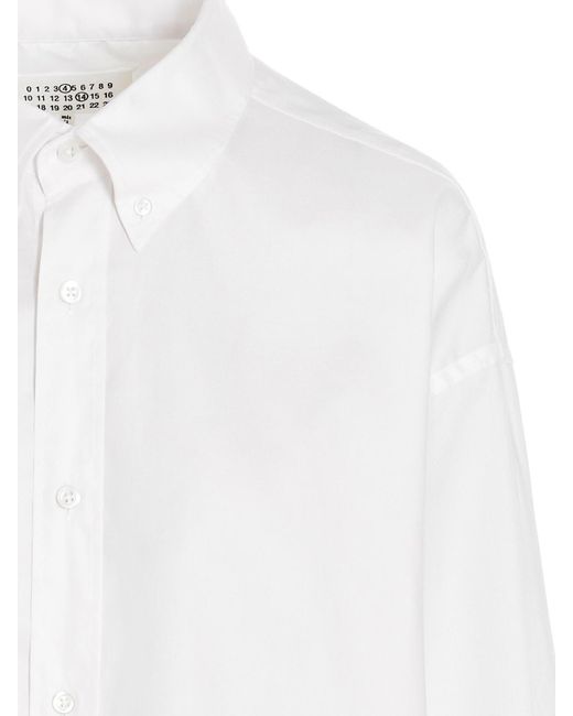 Maison Margiela White Cotton Shirt for men
