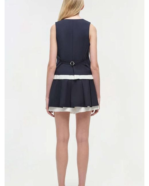 Jonathan Simkhai Blue Suzie Shorts