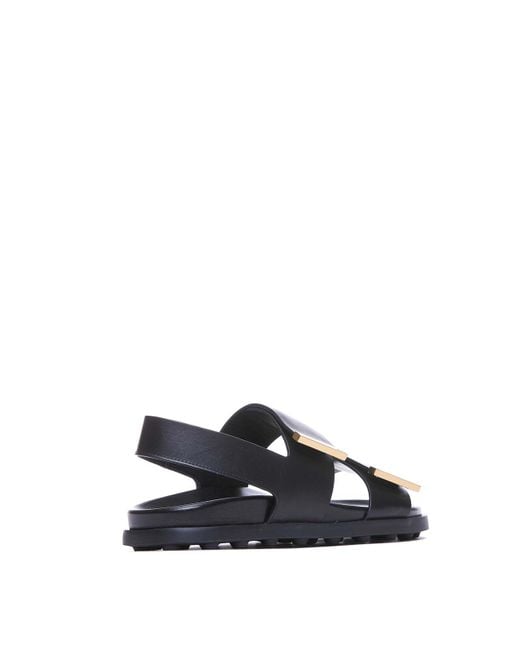 Tod's White Sandals