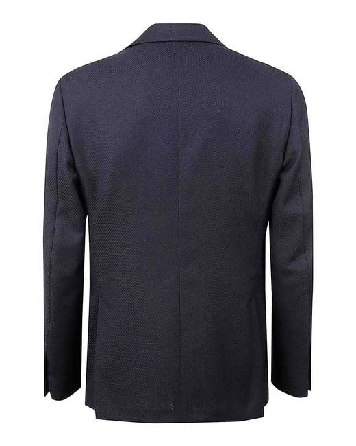 Lardini Blue Jacket for men