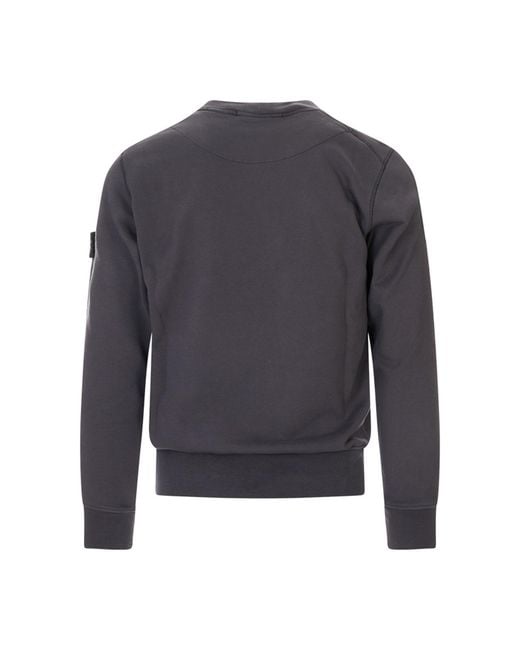 Stone Island Gray Sweatshirt for men