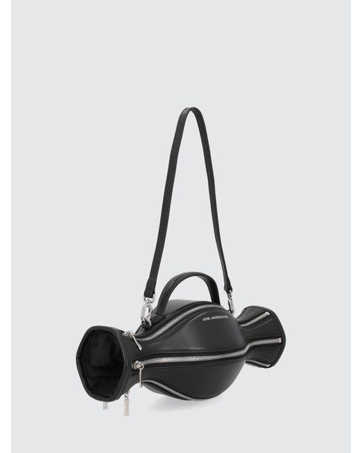 ANDERSSON BELL Black Vaso Bag In Leather