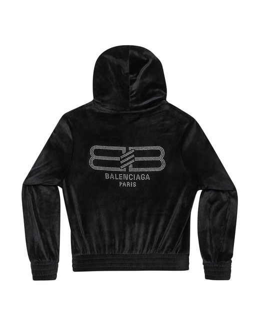 Balenciaga Black Hoodies Sweatshirt