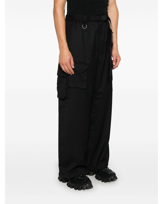 Y-3 Black Pants for men