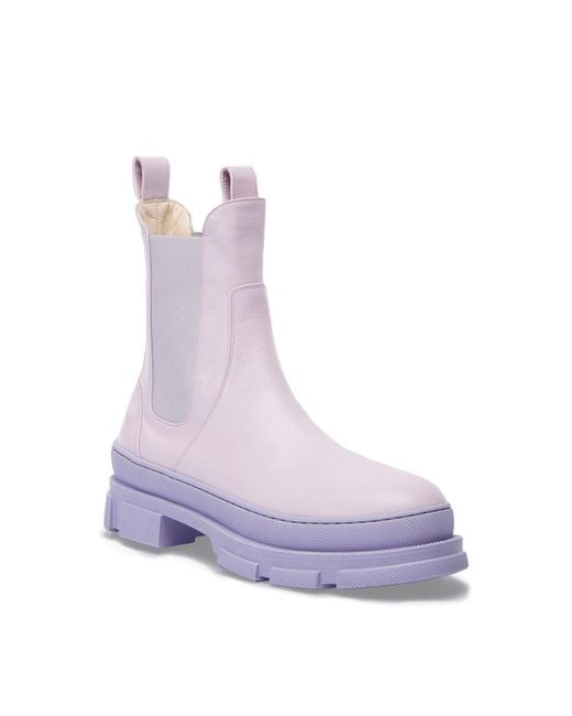 Bettina Vermillon Purple Simone Boots