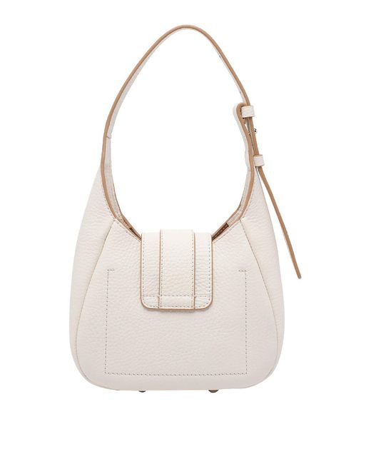 Hogan White Trend Hobo Mini Bag