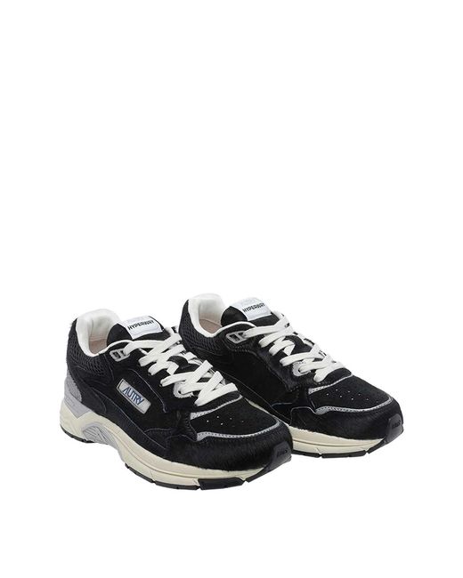 Autry Black Hyperway Sneakers