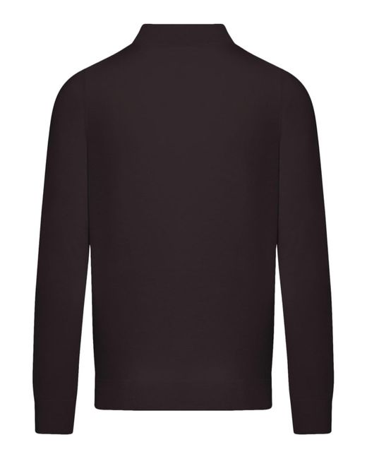 Nome Blue Wool Turtleneck for men