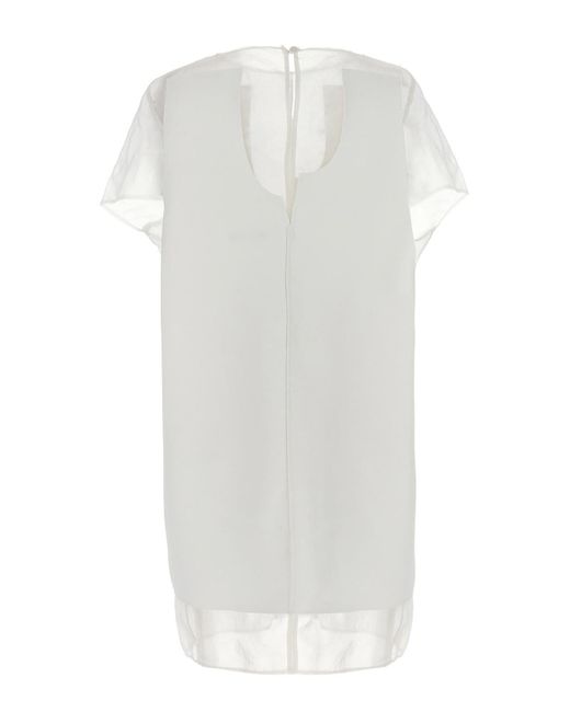 Khaite White Winona' Dress
